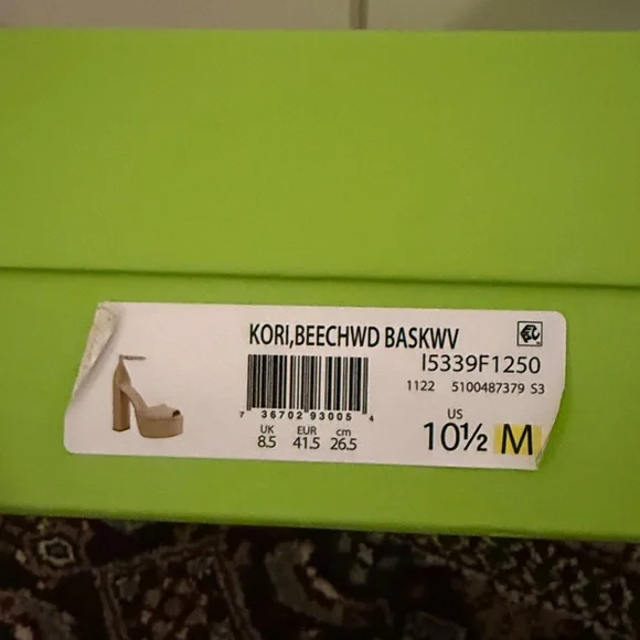 New In Box Sam Edelman Kori Platform Heel - Picture 5 of 5